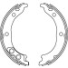 TRW | Bremsbackensatz, Feststellbremse | GS8715 TRW | Bremsbackensatz, Feststellbremse | GS8715