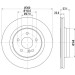 Hella | Bremsscheibe | 8DD 355 118-941