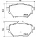 Hella | Bremsbelagsatz, Scheibenbremse | 8DB 355 020-991