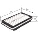 BOSCH F 026 400 418 Luftfilter BOSCH F 026 400 418 Luftfilter