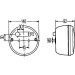 Hella | Rückfahrleuchte | 2ZR 001 423-001 Hella | Rückfahrleuchte | 2ZR 001 423-001