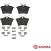 Brembo | Bremsbelagsatz, Scheibenbremse | P 61 079 Brembo | Bremsbelagsatz, Scheibenbremse | P 61 079