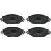 TRW Bremsbelagsatz, Scheibenbremse COTEC GDB1434