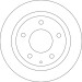 TRW | Bremsscheibe | DF4689 TRW | Bremsscheibe | DF4689