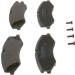 BOSCH | Bremsbelagsatz, Scheibenbremse | 0 986 494 408