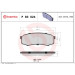 Brembo | Bremsbelagsatz, Scheibenbremse | P 83 024 Brembo | Bremsbelagsatz, Scheibenbremse | P 83 024