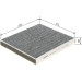 BOSCH 1 987 432 319 Innenraumfilter BOSCH 1 987 432 319 Innenraumfilter