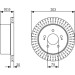 BOSCH | Bremsscheibe | 0 986 479 E49 BOSCH | Bremsscheibe | 0 986 479 E49