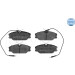Meyle Bremsbelagsatz, Scheibenbremse MEYLE-ORIGINAL: True to OE 025 213 8818/W
