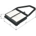 BOSCH 1 987 429 176 Luftfilter BOSCH 1 987 429 176 Luftfilter
