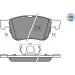 Meyle | Bremsbelagsatz, Scheibenbremse | 025 205 5617/PD Meyle | Bremsbelagsatz, Scheibenbremse | 025 205 5617/PD