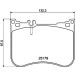 Hella | Bremsbelagsatz, Scheibenbremse | 8DB 355 021-211