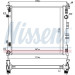 Nissens | Kühler, Motorkühlung | 68774 Nissens | Kühler, Motorkühlung | 68774