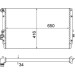 Mahle | Kühler, Motorkühlung | CR 854 001S Mahle | Kühler, Motorkühlung | CR 854 001S