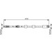 BOSCH | Bremsschlauch | 1 987 481 481 BOSCH | Bremsschlauch | 1 987 481 481