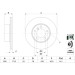 BOSCH | Bremsscheibe | 0 986 479 A18 BOSCH | Bremsscheibe | 0 986 479 A18