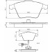 0 986 494 283 Bremsbelagsatz, Scheibenbremse