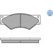 Meyle | Bremsbelagsatz, Scheibenbremse | 025 291 0720/W