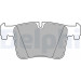 Delphi | Bremsbelagsatz, Scheibenbremse | LP2234 Delphi | Bremsbelagsatz, Scheibenbremse | LP2234