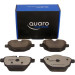 QUARO | Bremsbelagsatz, Scheibenbremse | QP8123C QUARO | Bremsbelagsatz, Scheibenbremse | QP8123C