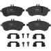 GDB1736 Bremsbelagsatz, Scheibenbremse COTEC