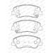 FDB5135 Bremsbelagsatz, Scheibenbremse PREMIER ECO FRICTION