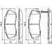 BOSCH | Bremsbelagsatz, Scheibenbremse | 0 986 461 142 BOSCH | Bremsbelagsatz, Scheibenbremse | 0 986 461 142