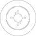 TRW | Bremsscheibe | DF6686 TRW | Bremsscheibe | DF6686