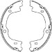 91076000 Bremsbackensatz, Feststellbremse