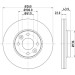 Hella | Bremsscheibe | 8DD 355 109-331 Hella | Bremsscheibe | 8DD 355 109-331