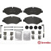 Brembo | Bremsbelagsatz, Scheibenbremse | P 50 085 Brembo | Bremsbelagsatz, Scheibenbremse | P 50 085