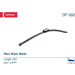 Denso | Wischblatt | Scheibenwischer | DF-302 Denso | Wischblatt | Scheibenwischer | DF-302