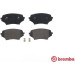 Brembo | Bremsbelagsatz, Scheibenbremse | P 49 043 Brembo | Bremsbelagsatz, Scheibenbremse | P 49 043