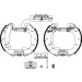 Hella | Bremsbackensatz | 8DB 355 004-851