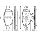 BOSCH | Bremsbelagsatz, Scheibenbremse | 0 986 494 235