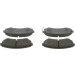 BOSCH | Bremsbelagsatz, Scheibenbremse | 0 986 424 489 BOSCH | Bremsbelagsatz, Scheibenbremse | 0 986 424 489