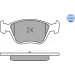 Meyle | Bremsbelagsatz, Scheibenbremse | 025 232 8919/W Meyle | Bremsbelagsatz, Scheibenbremse | 025 232 8919/W