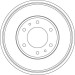 TRW | Bremstrommel | DB4423 TRW | Bremstrommel | DB4423