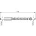 BOSCH | Bremsschlauch | 1 987 476 595 BOSCH | Bremsschlauch | 1 987 476 595