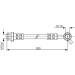 BOSCH | Bremsschlauch | 1 987 481 291 BOSCH | Bremsschlauch | 1 987 481 291