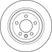 Bremsscheibe TRW SINGLE DF4718S