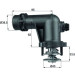 Mahle | Thermostat, Kühlmittel | TM 15 105 Mahle | Thermostat, Kühlmittel | TM 15 105