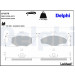 Delphi | Bremsbelagsatz, Scheibenbremse | LP1675 Delphi | Bremsbelagsatz, Scheibenbremse | LP1675