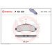 Brembo | Bremsbelagsatz, Scheibenbremse | P 56 031 Brembo | Bremsbelagsatz, Scheibenbremse | P 56 031