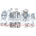 Nissens | Kompressor, Klimaanlage | 890358 Nissens | Kompressor, Klimaanlage | 890358