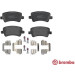 Brembo | Bremsbelagsatz, Scheibenbremse | P 24 078 Brembo | Bremsbelagsatz, Scheibenbremse | P 24 078