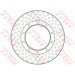 TRW | Bremsscheibe | DF5010S TRW | Bremsscheibe | DF5010S