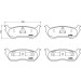 Brembo | Bremsbelagsatz, Scheibenbremse | P 24 068