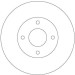 TRW | Bremsscheibe | DF4169 TRW | Bremsscheibe | DF4169
