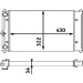 Mahle | Kühler, Motorkühlung | CR 408 000S